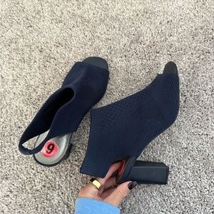 Elegant Navy Women's Heels